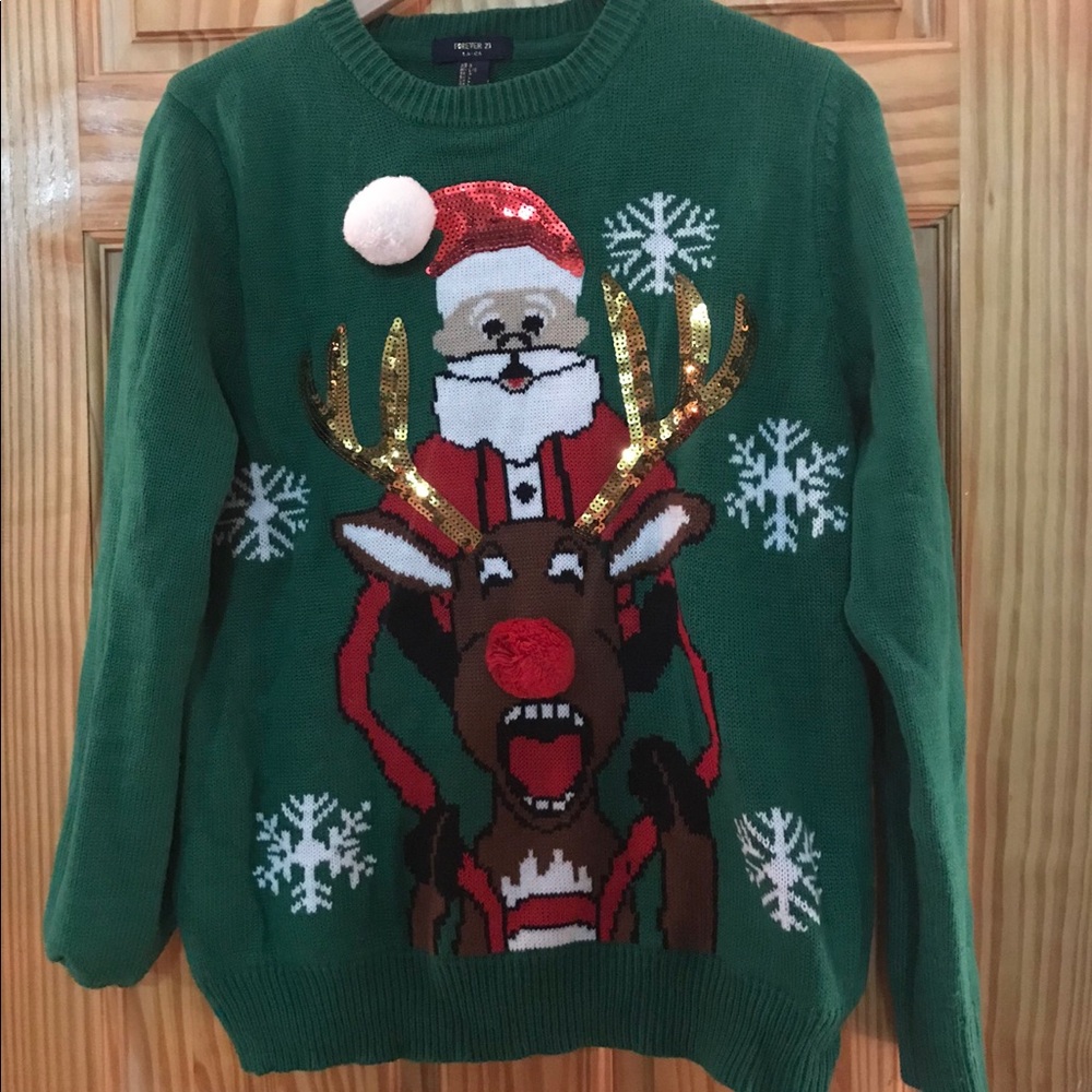 Forever 21 size M Christmas Ugly Sweater